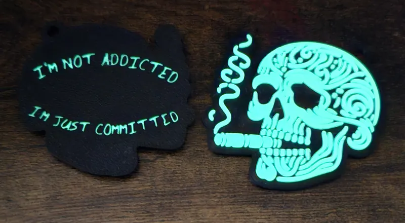 Custom Keychain - Personalized 3D printed keychain